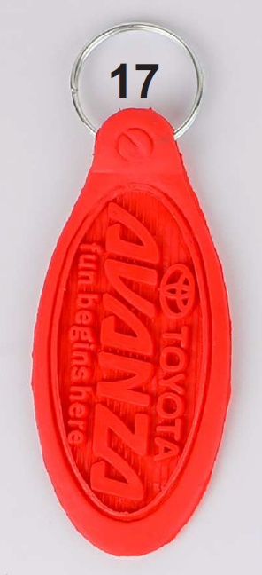 	QUALITY PVC KEYCHAIN